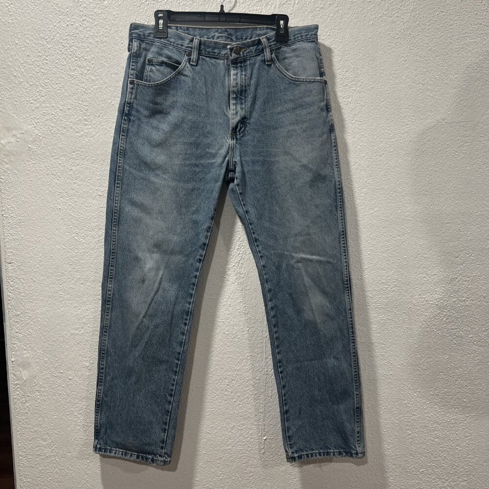 Wrangler Hero Strait Jeans Mens 34x30 Cowboy Cut Collection Straight Fit Denim